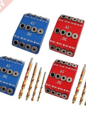 Woodworking Round Wood Doweling Jig 0/45/90 Degree Angle