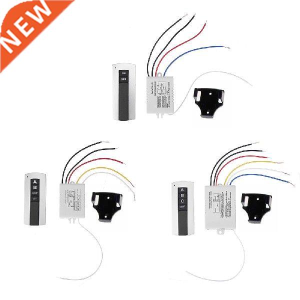 ON/OFF 220V Wireless Remote Control Switch Receiver
