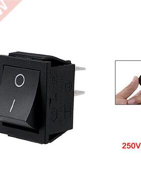 AC 250V 16A 4 Pin ON/OFF I/O 2 Position DPST Snap in Boat Ro