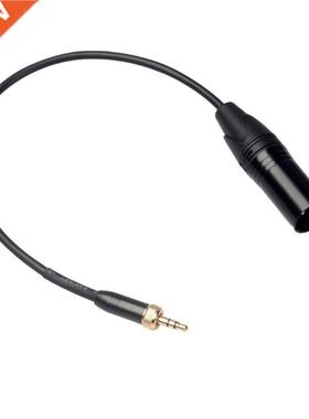 3.5mm Audio Male Plug with Internal Thread to 3Pin XLR Male