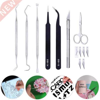 12PCS Weeding Tools Set Basic Craft Vinyl Tools Art Cutting