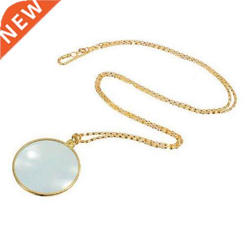 Decorative Monocle Necklace With 6x Magnifier Magnifying
