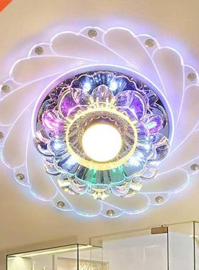 New Crystal LED Colorful Liging Living Room Ceiling Fixtur