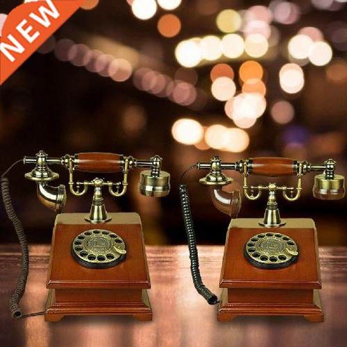Retro Old Fashioned Rotary Dial Home And Office Telephone