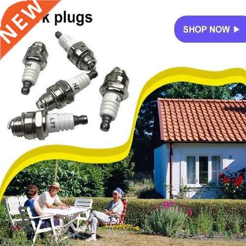 5 Pieces Chainsaw Spark Plugs Power Saw Trimmer Machine