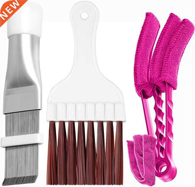 3PC Car A/C Radiator Condenser Evaporator Fin Coil Comb Coil