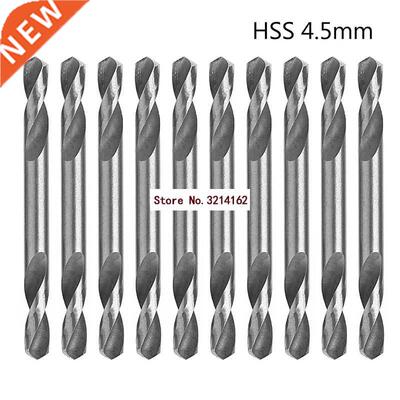 10Pcs 4.5mm HSS Ended Spiral Torsion Drill Tools Drills 07NO
