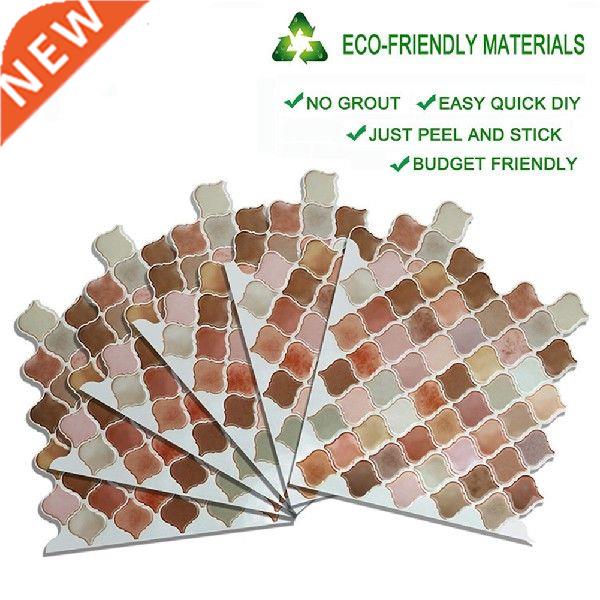 9/27/54PCS Mosaic Brick Tile Stickers For Bathroom Kitchen