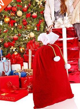 Christmas Bags New Santa Claus Gift Bag Velvet Santa