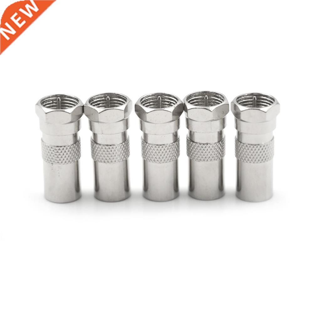 5PCS F Male Plug To IEC DVB-T TV PAL Male Straight Coaxial R
