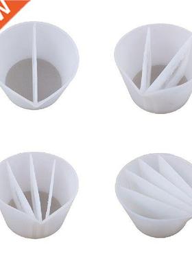 4pcs Silicone Distributing Cup Toning Cup Diy Crystal Epoxy