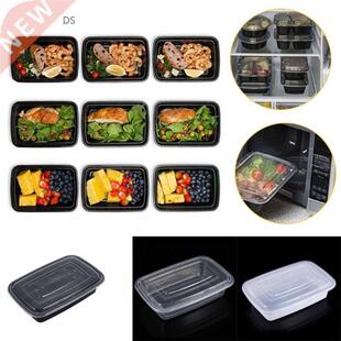 Lunchbox 10pcs/set Meal Prep Container Plastic Food Prep Con