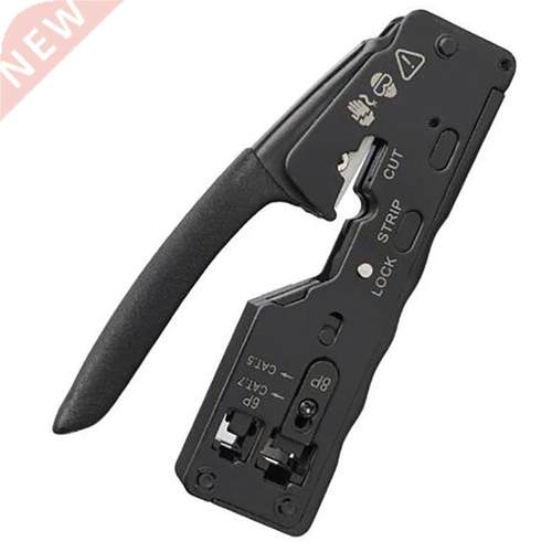 Multifunctional Seven-Type Through-Hole Crystal Head 6P8P Wi