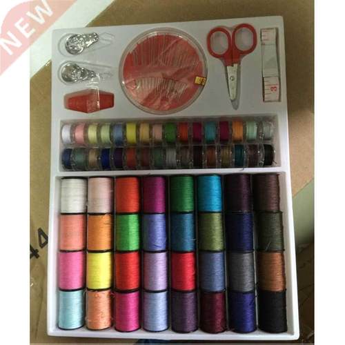 Sewing Machine Accessories 64 Spools Sewing Tools Kit Multif