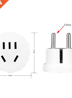 KR EU Plug Power Adapter Socket AU China CN US To EU Euro A