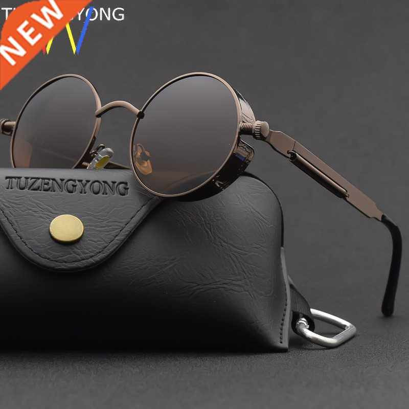 Round classic frame sunglasses women for men sun-glasses new
