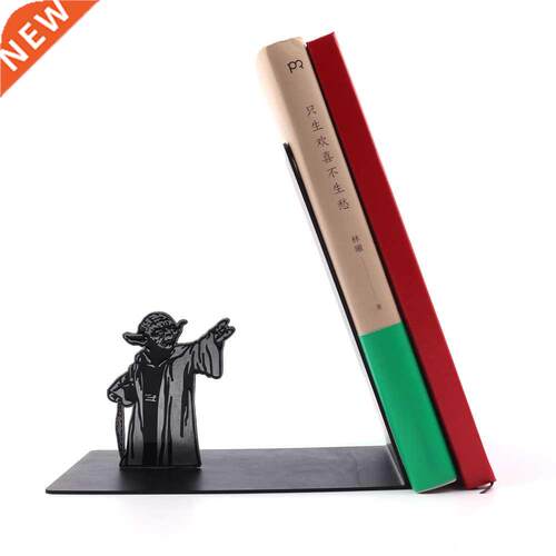 Zinc Alloy Premium Heavy Duty Metal Bookend Black L Shaped Y