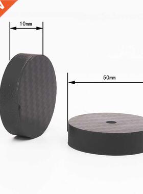 50x10MM Carbon Fiber Speaker Stand Spike Cones Base Feet Pad