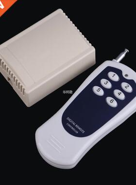 DC12V 6 CH Buttons 315MHZ/433MHZ Wireless RF Remote Control
