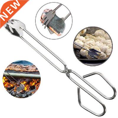 Convenient BBQ Tools Stainless Steel Scissors Type Grilled
