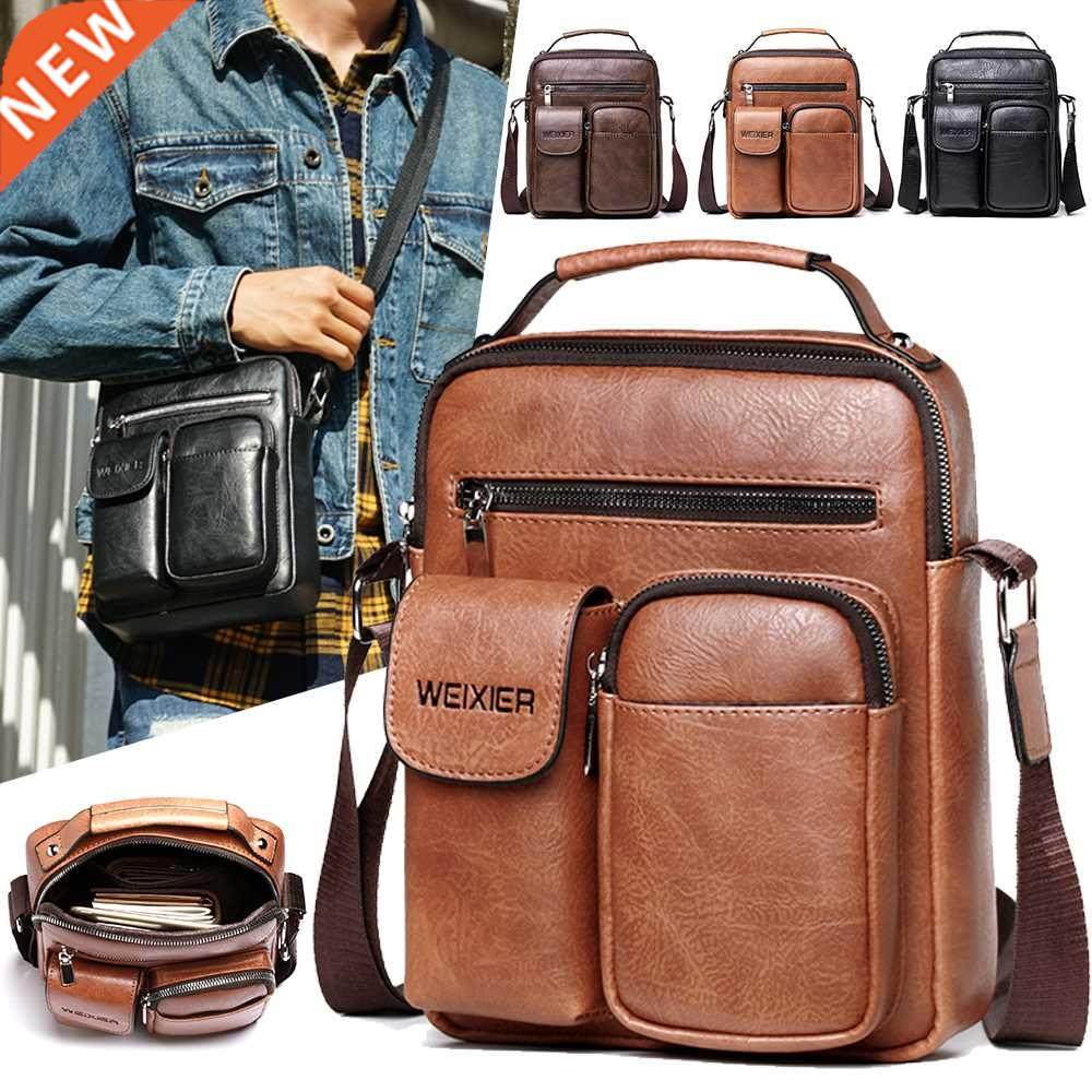 Men Briefcase Bag High Quality Business Famous Brand Leather