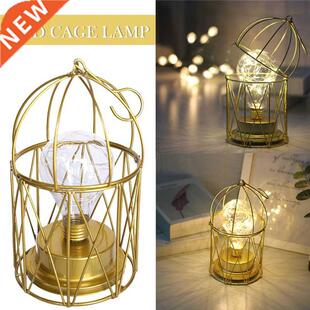 Nordic Iron Bird Cge Hnging Lmp LED Copper Wire Pendnt