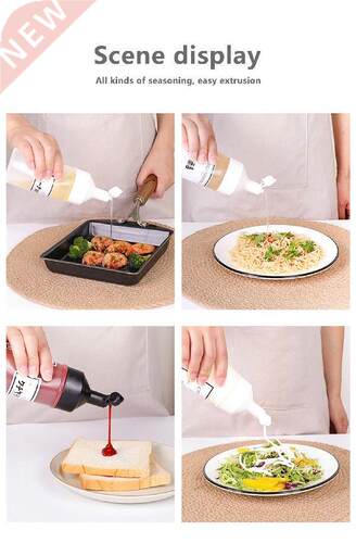 Household Kitchen Empty Sauce Container Multi-functional