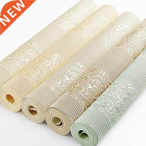 Home decor wall paper luxury bedroom wallpapers 3d striped w