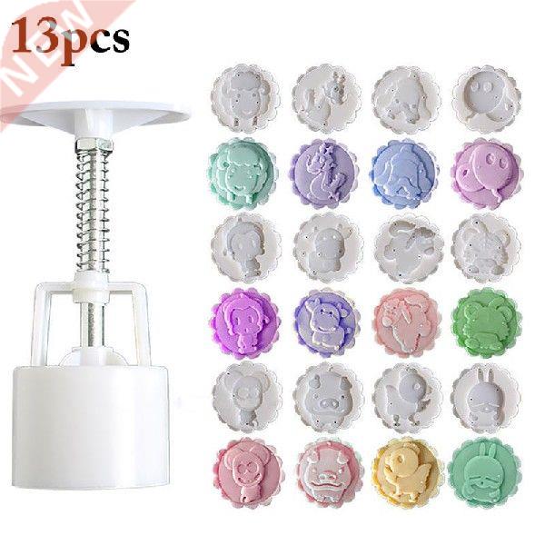 125 Grams Round Mooncake Mold Plastic Baking Pastry Tools