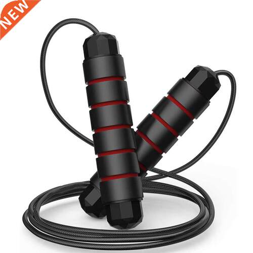 Jump Rope Tangle-Free Rapid Speed Jumping Rope Cable with Ba