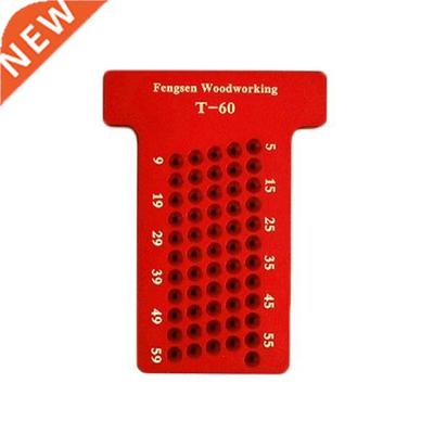T60 Woodworking Scriber T-type Ruler Hole Scribing Gauge