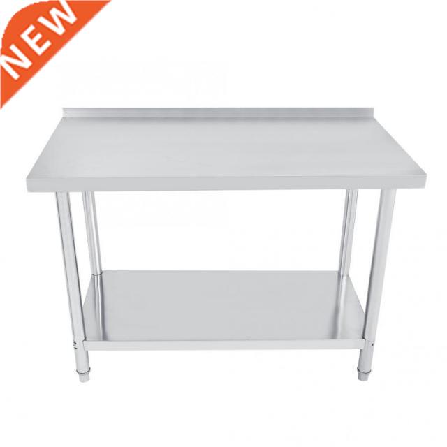 1Pc Double Layer Stainless Steel Platform Operating Table Wo