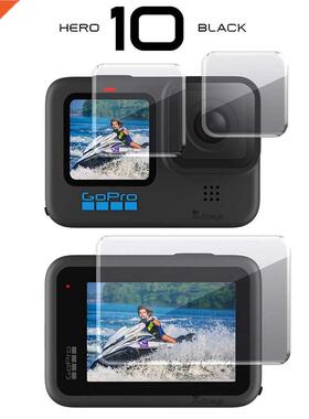 Tempered Glass Screen Protector Cover Case for GoPro Hero 10