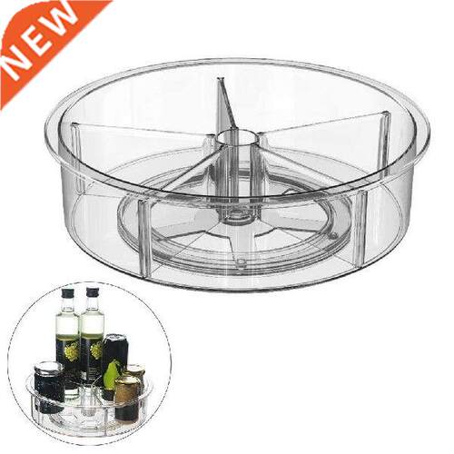 CellDeal 360 Rotating Round Spice Storage Rack Tray