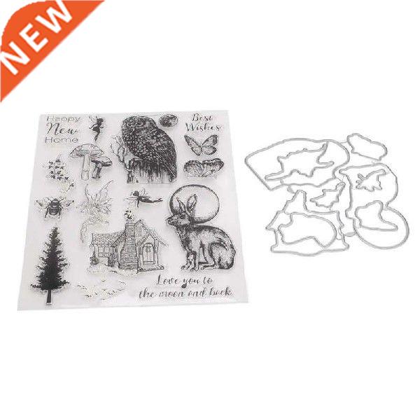 Cle Stamps Cle Imprint Fairy Owl Bunny Fairy Multiple