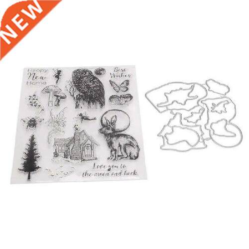 Cle Stamps Cle Imprint Fairy Owl Bunny Fairy Multiple