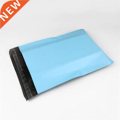 100pcs Blue Poly Mailer Adhesive Envelopes Bag Courier