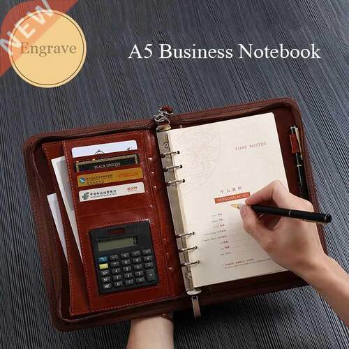 A5 Spiral Notebook Rings Planner Organizer Binder Folder Tra