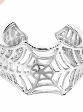 Kinitial Bat Rings Handmade Spider Web Animal Tail Puzzle Je