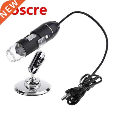 3-in-1 Digital USB Microscope 1600X Portable 2Adapters Suppo