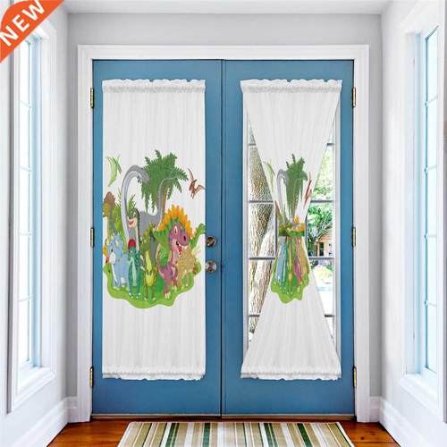 Crtoon Dinosur Blinds Curtins for Living Room Bedroom