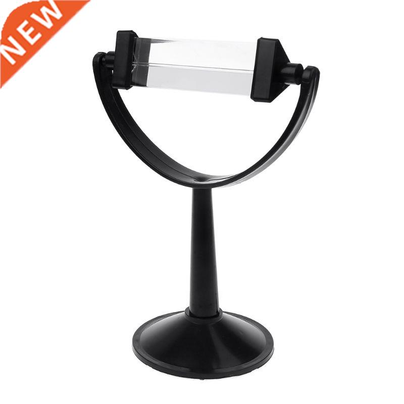 Optical Glass Triple Triangular Prism with Stand Physics Lig