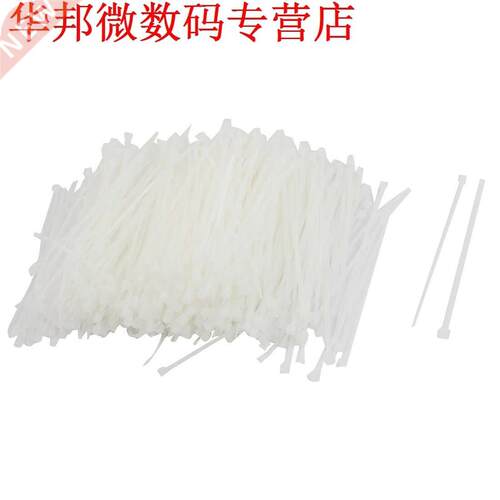 1000PCS 90mm x 2mm Self Locking Wire Cable Zip Tie 3.5 Wit