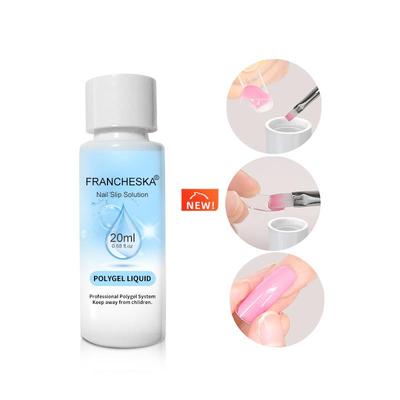 20ml Quick Builder Poly UV Gel Nails Permanent Liquid Slip