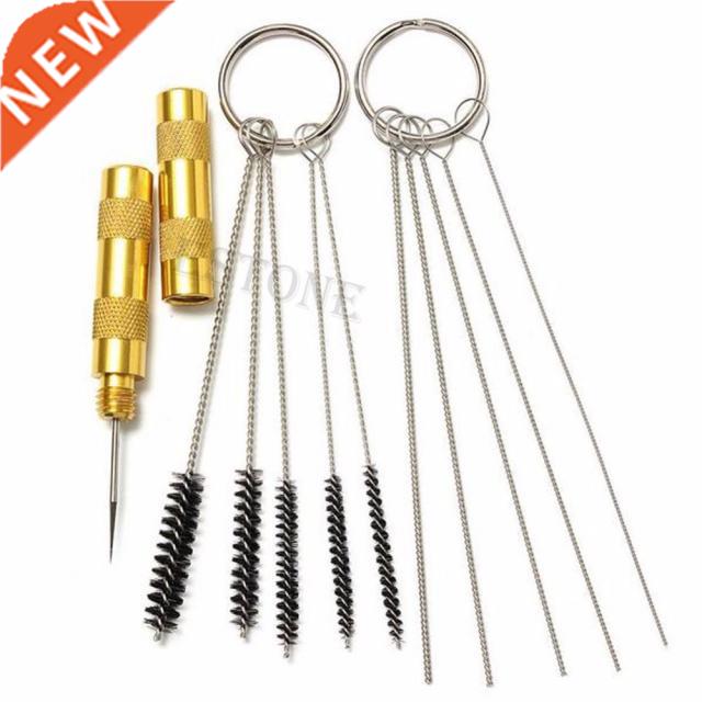 1 Set 11pcs Airbrush Spray Cleaning Repair Tool Kit Stainle