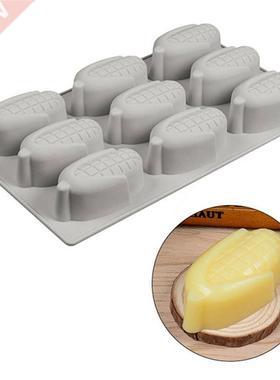 Corn Silicone Mold 9-Grid Pudding Mold Silicone Baking Mold
