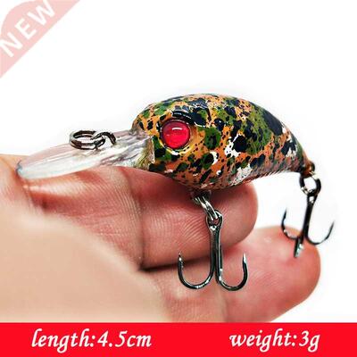 Se?uelo de Pesca Crankbait, 1 unidad, 4,5 cm, 3g, se?uelo pa