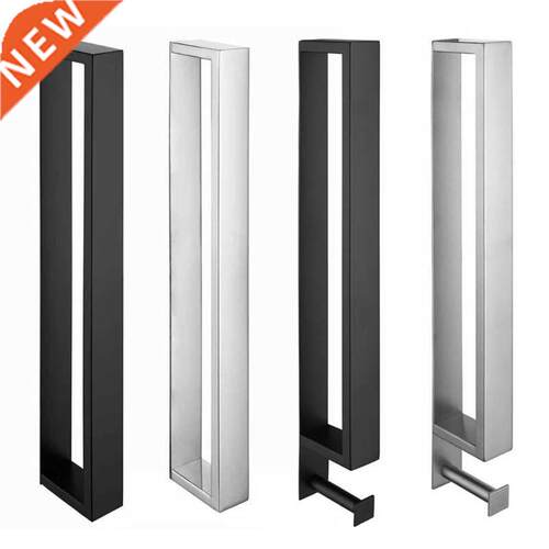 Bathroom Stainless Steel Towel Rack Self-Adhesive Wall Mount