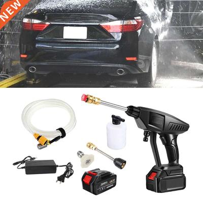 30Bar Wireless High Pressure Car Wash Water Spay Gun Portabl