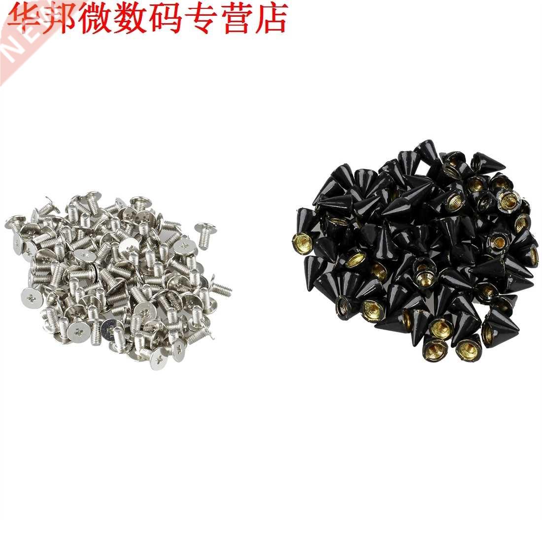 100x10mm cone schroeven klinknagels-Zwart